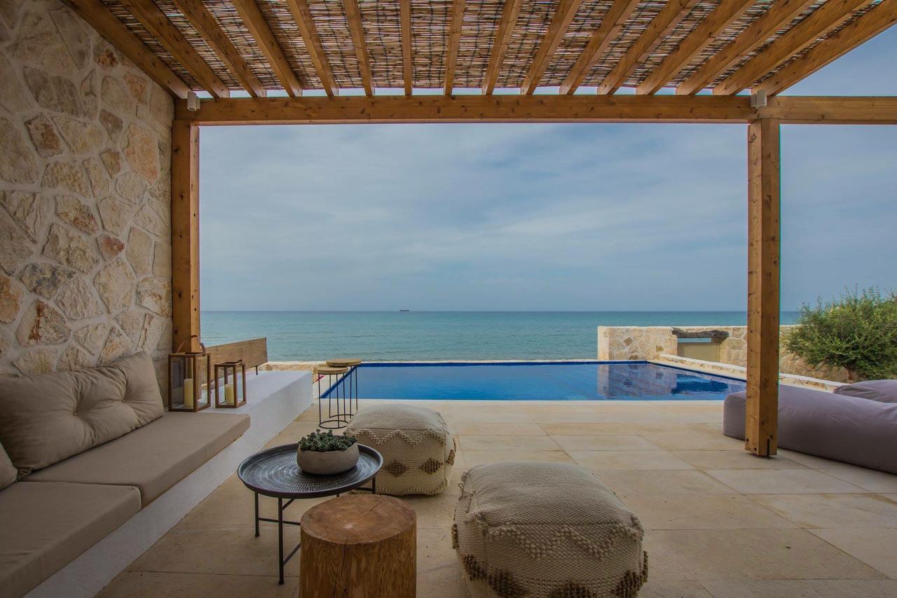 Niova Villa - Seafront, Private Pool And Ionian Sea Views, By Zantewize Alykes  Exterior foto